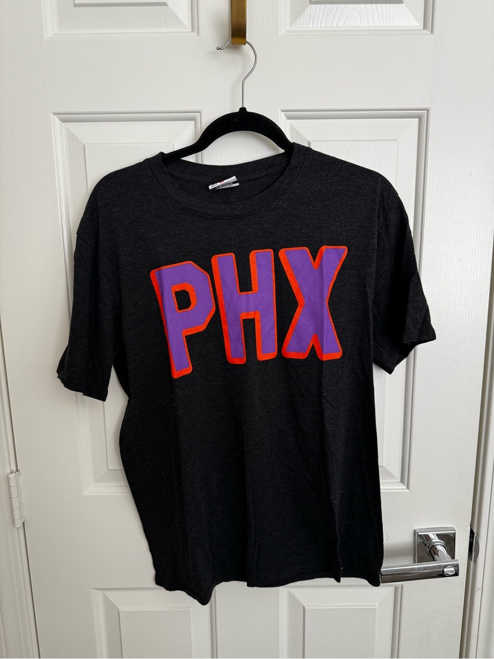 Men's Black Short-Sleeve PHX Graphic Tee